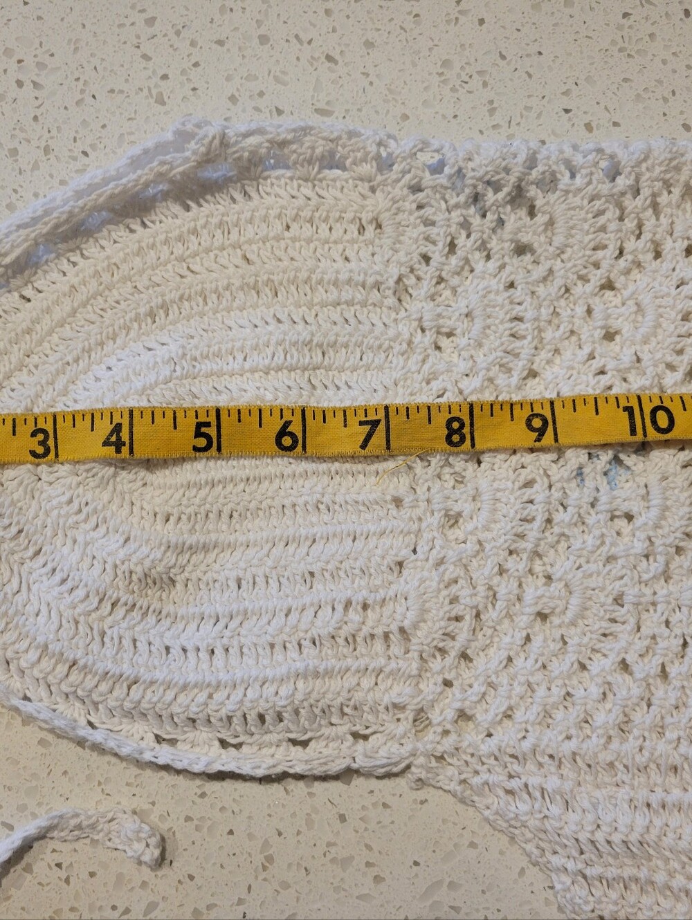 White Crochet Crop Cami Top - Women - Picture 7 of 9